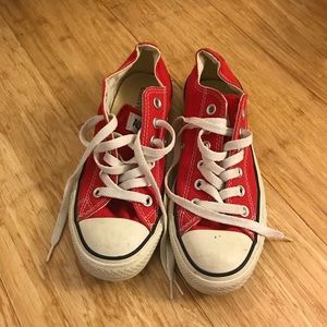 Red Converse All Star Size 7